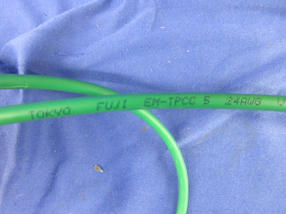 スーパーコイル0.5mm×4P(Cat.5e)(164m)(緑) EM-TPCC5