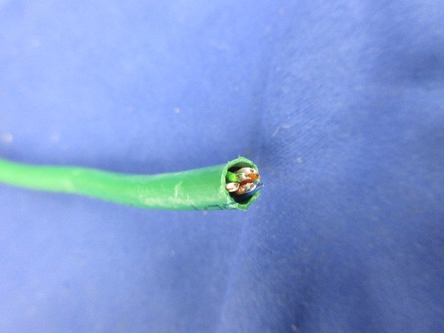 スーパーコイル0.5mm×4P(Cat.5e)(164m)(緑) EM-TPCC5