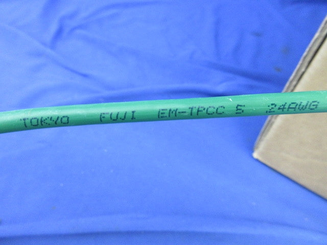 スーパーコイル0.5mm×4P(Cat.5e)(180m)(緑) EM-TPCC5