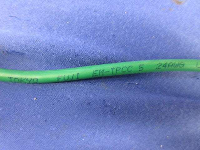 スーパーコイル0.5mm×4P(Cat.5e)(179m)(緑) EM-TPCC5