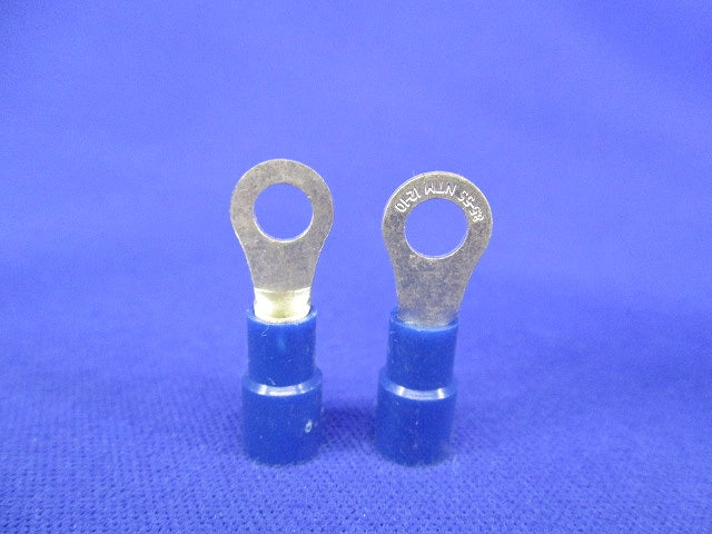 絶縁被覆付圧着端子・丸形(80個入)(青) TMEV3.5-5S