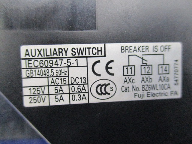 アラームスイッチ IEC60947-5-1