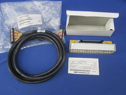 I/Oワイヤリングパックコネクタ端子台+中継ケーブルのセット PCN7-T-2