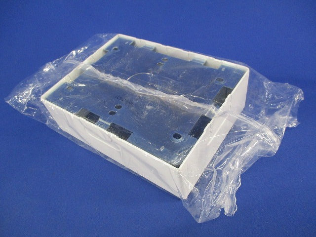 メタルモール3コ用スイッチボックス(新品未開封)(袋破れ有) DZB293W