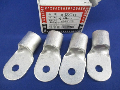 銅線用裸圧着端子・R形・丸形(4個入) R200-12