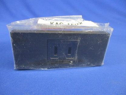 KAGラインアップ コンセントセット ソフトブラック(SB) KAG-1502