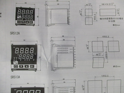 ディジタル調節計 SRS12A-8YN-90-N100000