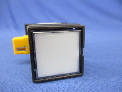 照光押ボタンスイッチ HWシリーズ φ22 角平/オルタネイト形 ピュアホワイト HW2L-A120Q4PW