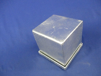 プルボックス(亜鉛メッキ)被せ蓋 100×100×100