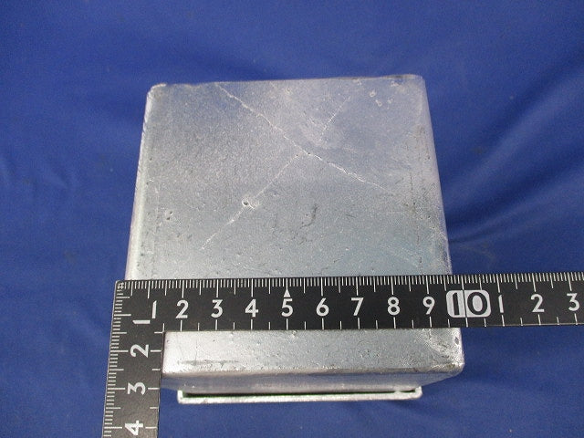 プルボックス(亜鉛メッキ)被せ蓋 100×100×100