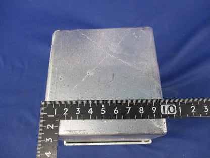 プルボックス(亜鉛メッキ)被せ蓋 100×100×100