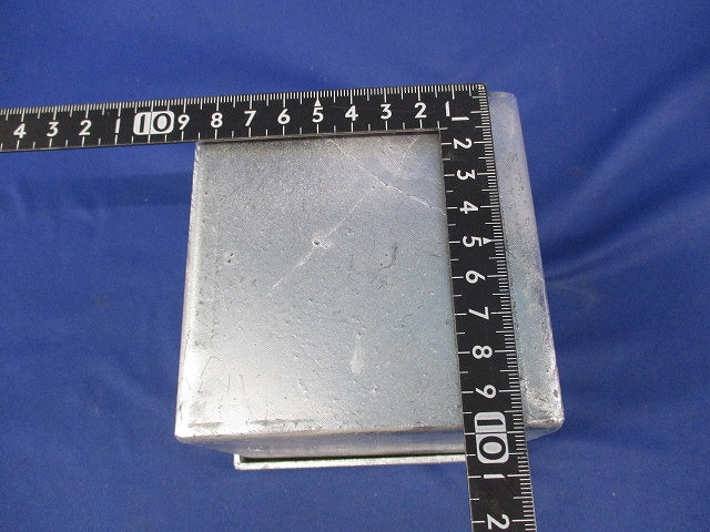 プルボックス(亜鉛メッキ)被せ蓋 100×100×100