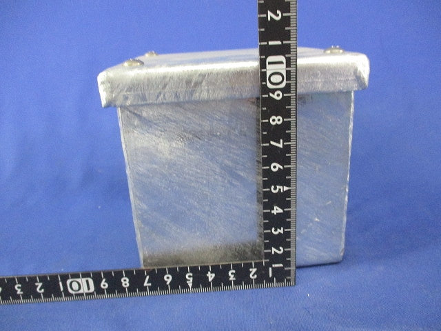 プルボックス(亜鉛メッキ)被せ蓋 100×100×100