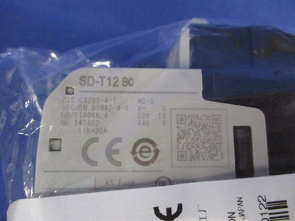 低圧開閉器 DC24V SD-T12BC