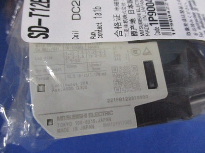 低圧開閉器 DC24V SD-T12BC