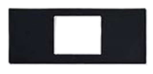 Sプレート 1コ用 マット仕上げ ブラック WCF8501B-10