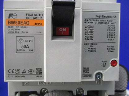 配線用遮断器3P50A BW50EAG-3P050