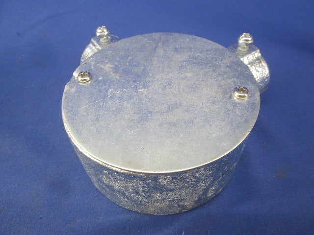 アウトレットボックス(丸型2方出)2個入(亜鉛) 22