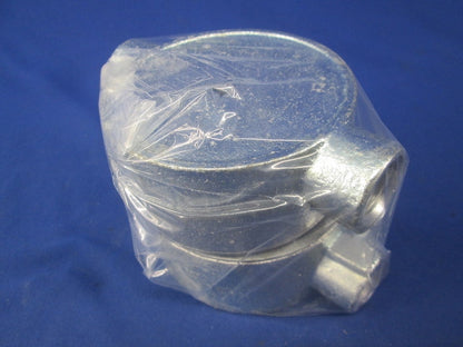 アウトレットボックス(丸型2方出)2個入(亜鉛)キズ・汚れ有 16