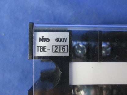 固定式端子台(経済形) 極数16P TBE-216