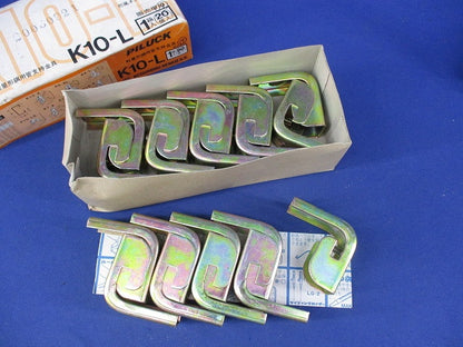 パイラックリップみぞ形鋼用電線管ボックス支持金具(9個入) K10-L