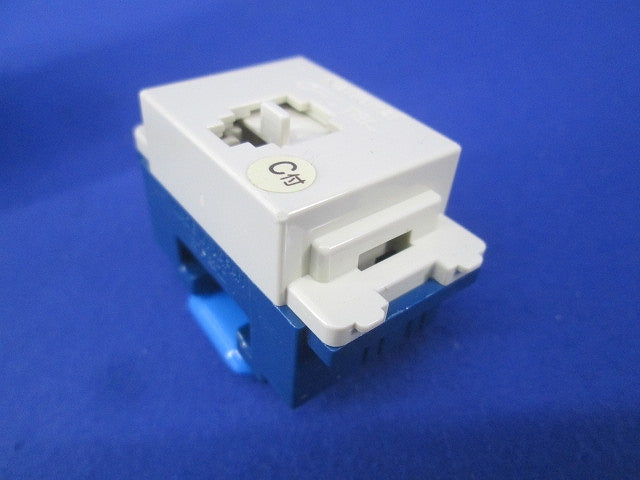 埋込C付テレホンモジュラジャック(6極2心)(7個入)(National WN4623K