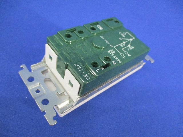 埋込熱線センサ付自動スイッチ用操作ユニット(ホワイト) WTC5820