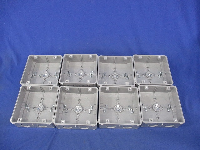 埋込四角アウトレットボックス･大形四角(浅型)(8個入) CDO-5A