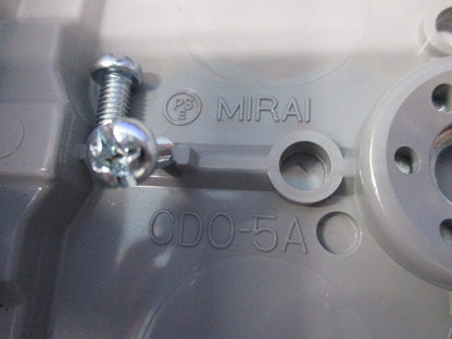 埋込四角アウトレットボックス･大形四角(浅型)(8個入) CDO-5A