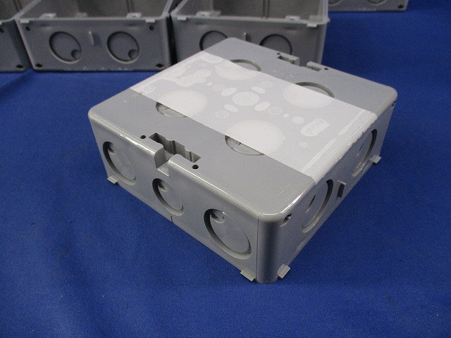 埋込四角アウトレットボックス･大形四角(浅型)(8個入) CDO-5A