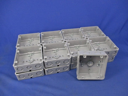 埋込四角アウトレットボックス･大形四角(浅型)(17個入) CDO-5A