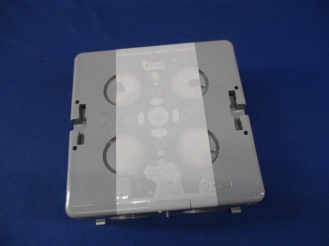 埋込四角アウトレットボックス･大形四角(浅型)(17個入) CDO-5A