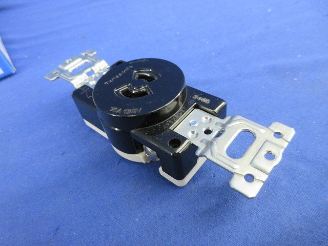 引掛埋込コンセント(5個入)(ブラック) WF2215BK