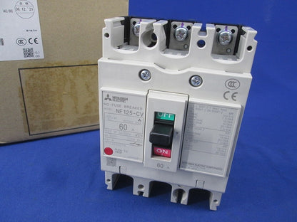 ノーヒュズブレーカ 3P60A(ジャンク品) NF125-CV