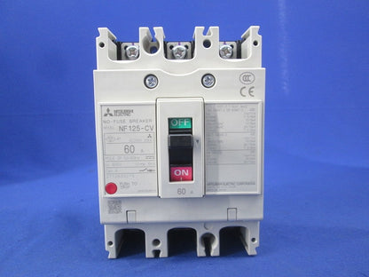 ノーヒュズブレーカ 3P60A(ジャンク品) NF125-CV
