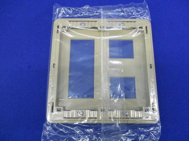 モダンプレート5コ用(8枚入)(ダークベージュ)(新品未開封)National WN6005