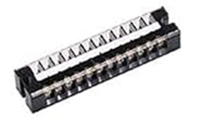固定式端子台 経済形 Aタイプ 16P 40A TBE-316