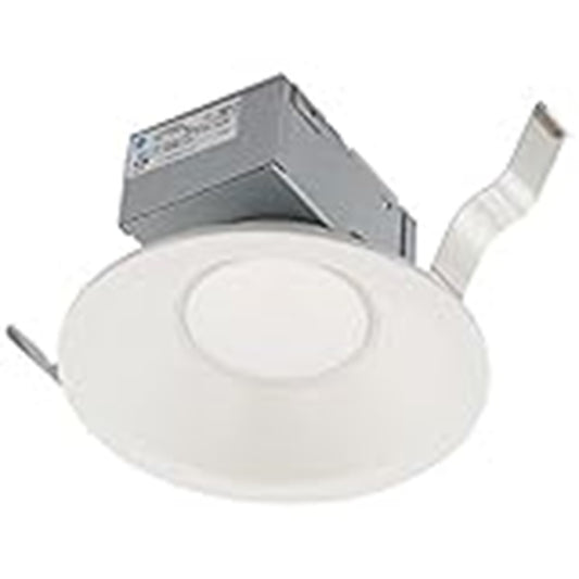 LED内蔵ダウンライト φ100 温度保護機能付 電球色 2700K ホワイト 非調光 DDL-6104YW