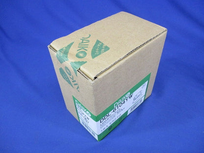 LED内蔵ダウンライト φ100 温度保護機能付 電球色 2700K ホワイト 非調光 DDL-6104YW