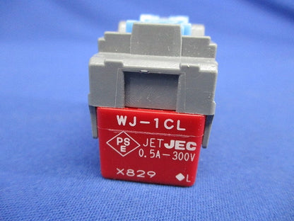 J-WIDEシリーズ配線器具 チェック用スイッチ本体 低ワット用0.5A 片切 0.5A/300V WJ-1CL