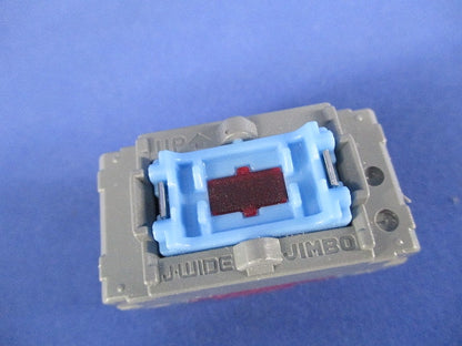 J-WIDEシリーズ配線器具 チェック用スイッチ本体 低ワット用0.5A 片切 0.5A/300V WJ-1CL