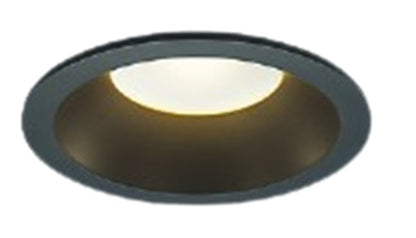 LEDダウンライト φ100 2700K 電球色 非調光 ブラック AD7000B27