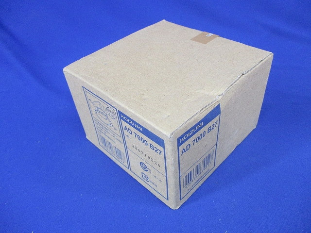 LEDダウンライト φ100 2700K 電球色 非調光 ブラック AD7000B27