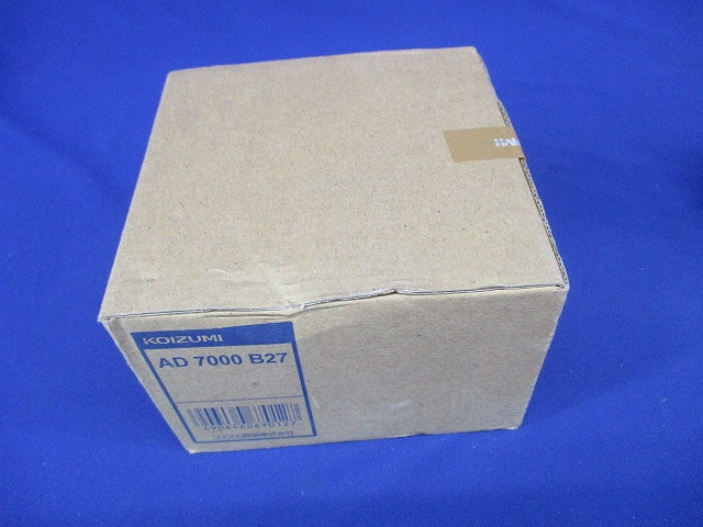 LEDダウンライト φ100 2700K 電球色 非調光 ブラック AD7000B27