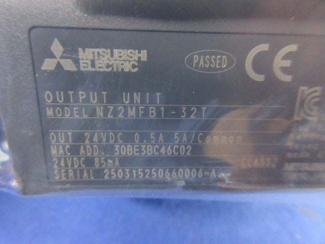 CC−Link IEフィールドネットワークBasicリモートI/Oユニット(内袋未開封) NZ2MFB1-32T
