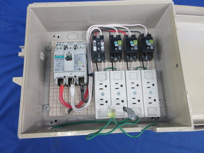 仮設分電盤30A 詳細は写真参照 型番不明