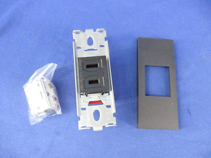 家具･機器用コンセント(ソフトブラック) KAG-1502