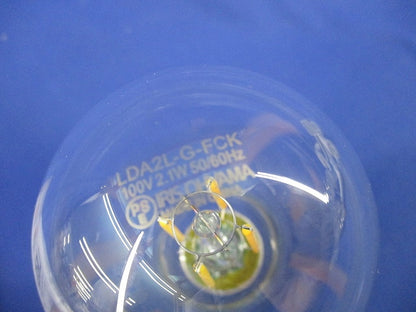 LEDフィラメント電球 E26 電球色 クリア LDA2L-G-FCK