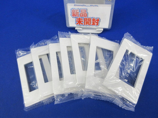 スイッチプレート1連用(7枚入)(マットホワイト)(新品未開封) WTA7101K