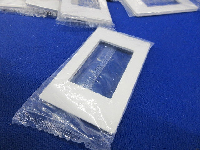 スイッチプレート1連用(7枚入)(マットホワイト)(新品未開封) WTA7101K